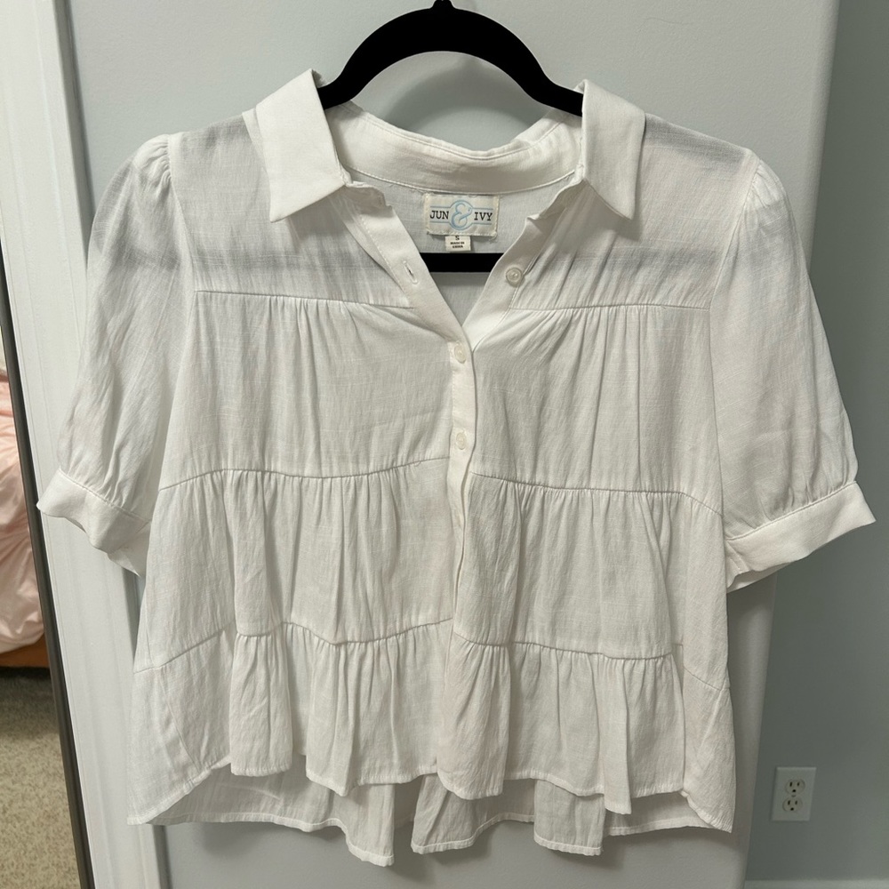 Francesca’s Babydoll Blouse